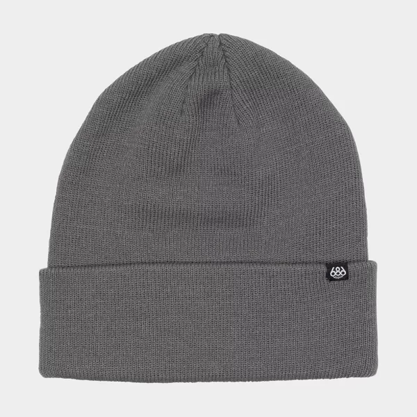 686 Men's Standard Roll Up Beanie - Charcoal
