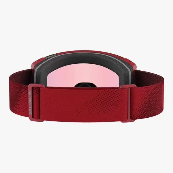 Salomon Unisex Radium Ski Goggles - Red/Mid Red - Image 3