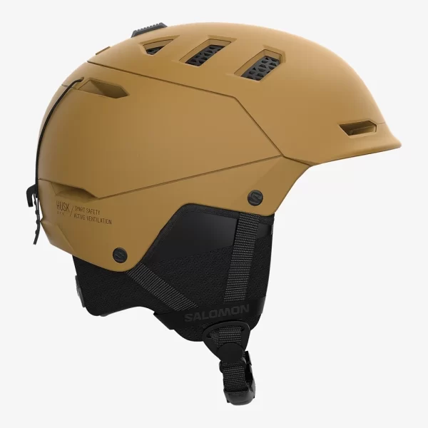 Salomon Unisex Husk Pro Ski Helmet - Cumin