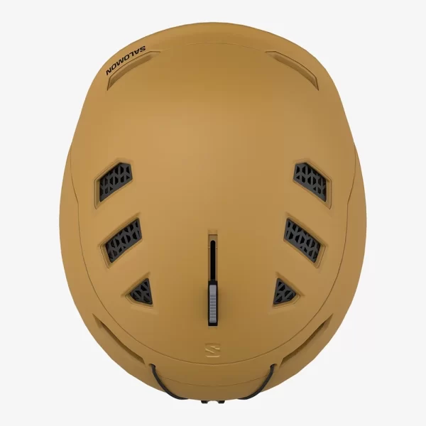 Salomon Unisex Husk Pro Ski Helmet - Cumin - Image 4