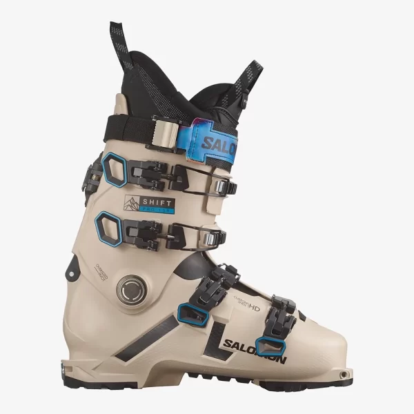 Salomon Men's Shift Pro 130 At Ski Boots - Humus / Black / Process Blue
