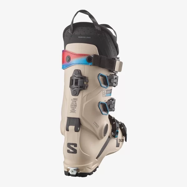 Salomon Men's Shift Pro 130 At Ski Boots - Humus / Black / Process Blue - Image 3