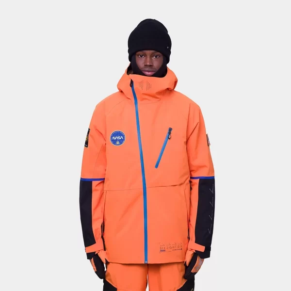 686 Men's Exploration Thermagraph Jacket - Nasa Orange Black