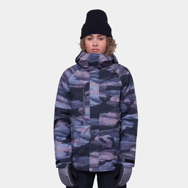 686 Women's GORE-TEX Willow Jacket - Dusty Mauve Waterland Camo