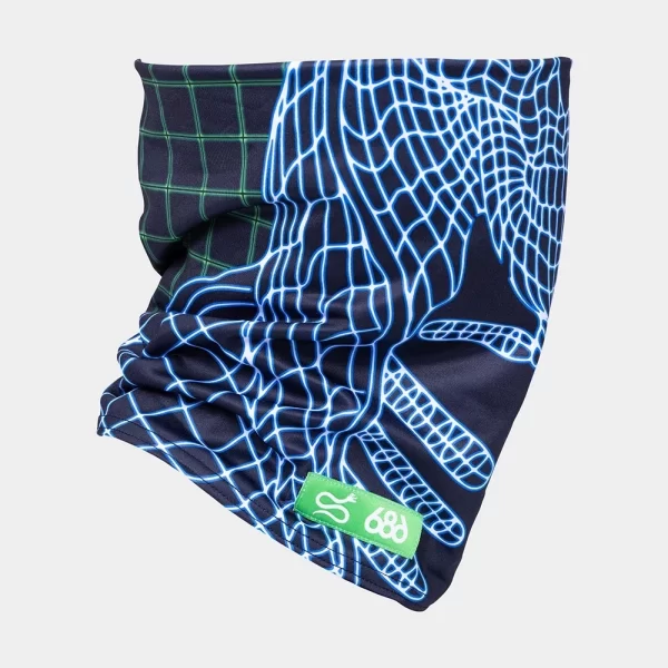686 Unisex Double Layer Face Warmer -Samborghini Black
