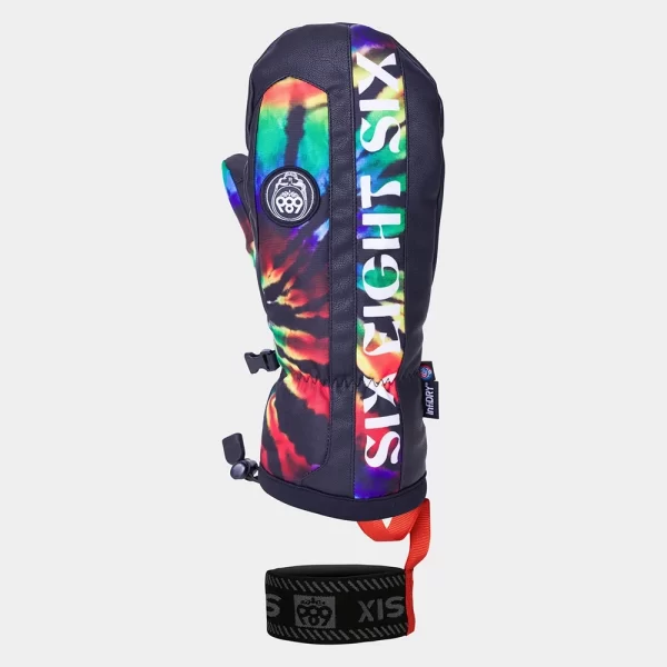 686 Men's Team Merino Mitt - Grateful Dead Black Tie Dye