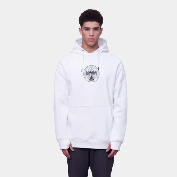 686 Men's Exploration Pullover Hoody - Nasa White