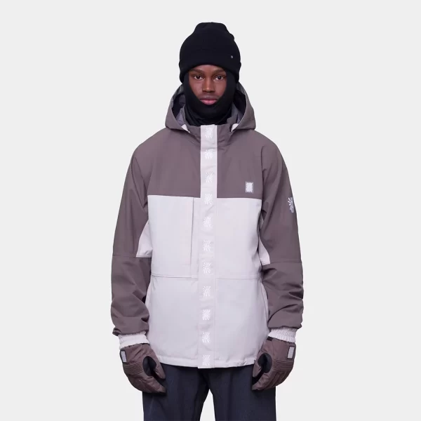 686 Men's Dojo Jacket - Tobacco ColorBlock