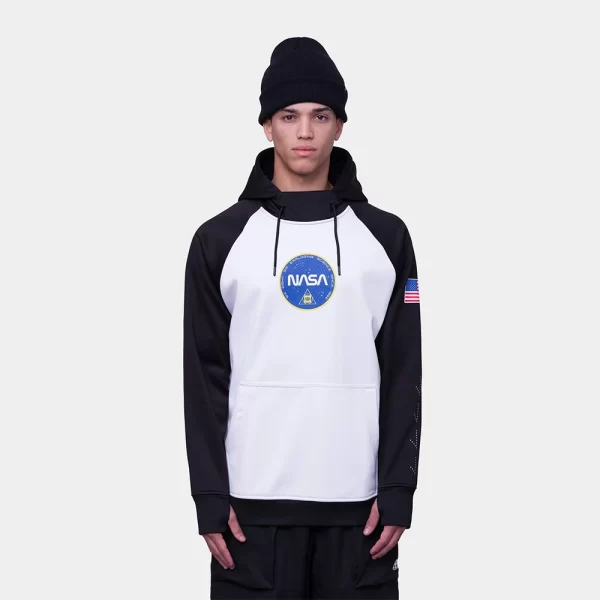 686 Men's Bonded Fleece Pullover Hoody - Nasa Black