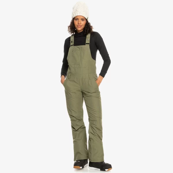 Roxy Women's Rideout Insulated Snow Pants - Deep Lichen Green