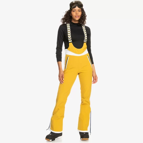 Roxy Women's Peak Chic Technical Snow Pants - Honey
