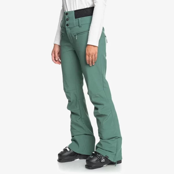 Roxy Women's Rising High Snow Pants - Dark Forest