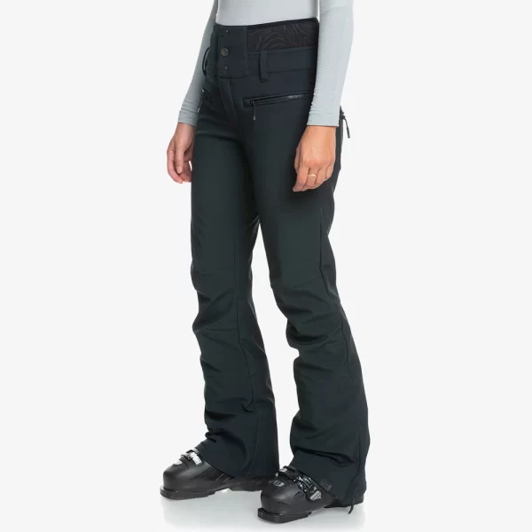 Roxy Women's Rising High Snow Pants - True Black