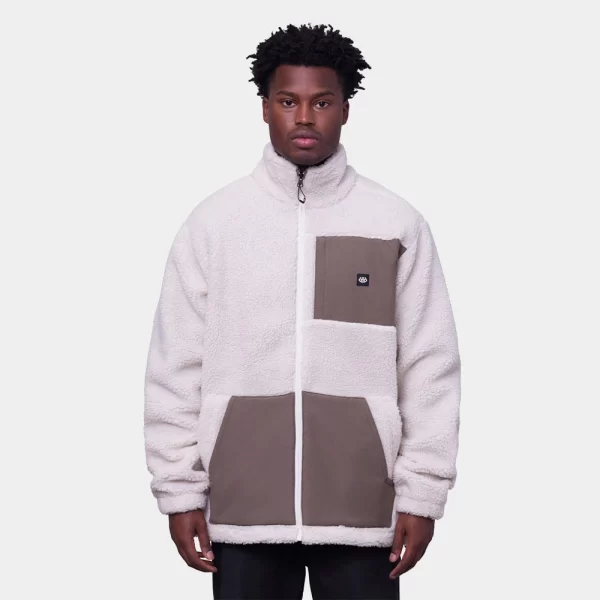 686 Men's Molehill Sherpa Zip-up - Birch