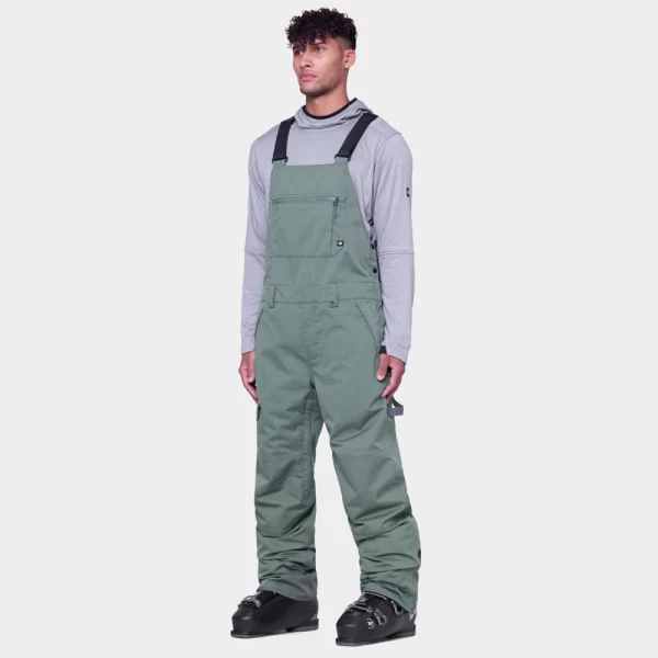 686 Men's Hot Lap Insulated Bib - Cypress Green