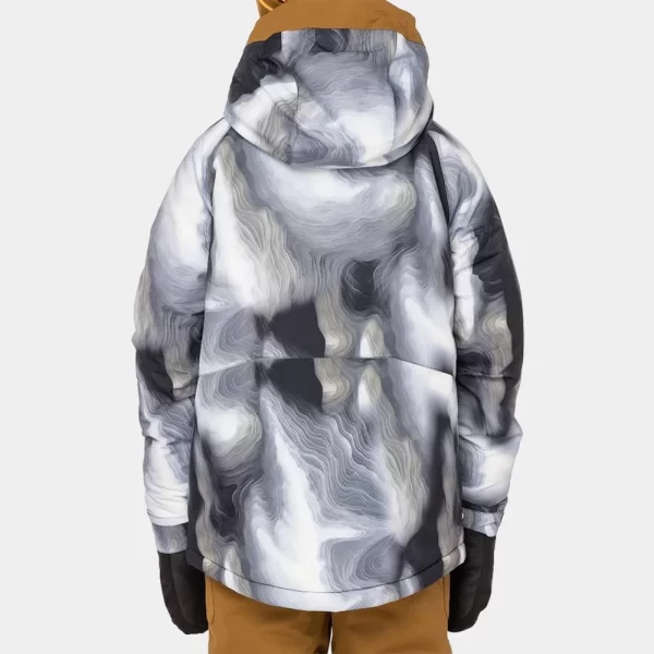 686 Boys' Static Insulated Jacket - Crevasse - Image 2