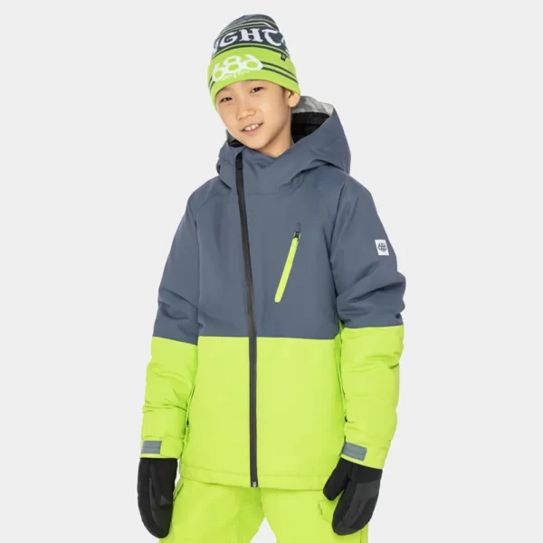 686 Boys' Hydra Insulated Jacket - Orion Blue Colorblock