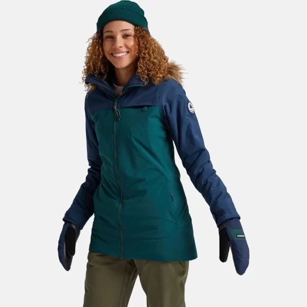 Burton Women's Lelah Jacket - Dress Blue/Ponderosa