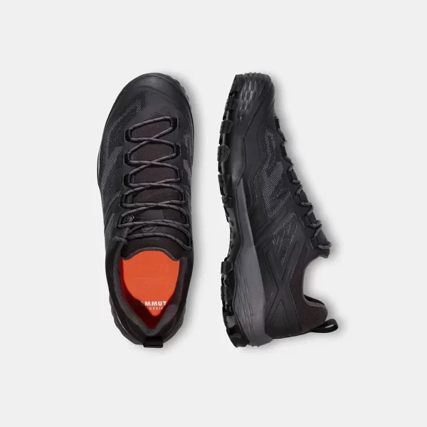 Mammut Men’s Ducan Low GTX – Black / Dark Titanium - Image 3