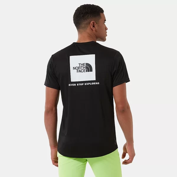 The North Face Men's Reaxion Redbox T-Shirt - TNF Black / TNF White - Image 2