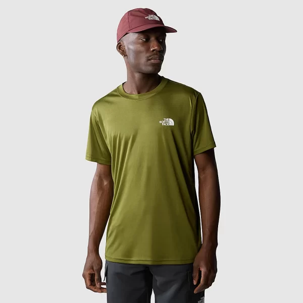 The North Face Men's Reaxion Box Tee - Forest Olive