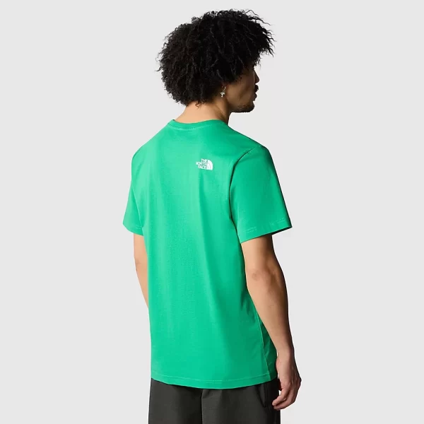 The North Face Men's Mountain Play T Shirt - Optic Emerald - Image 2