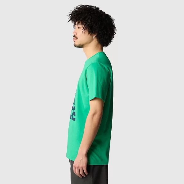 The North Face Men's Mountain Play T Shirt - Optic Emerald - Image 3
