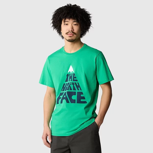 The North Face Men's Mountain Play T Shirt - Optic Emerald