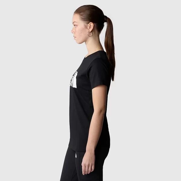 The North Face Women's Easy T Shirt - TNF Black - Image 3