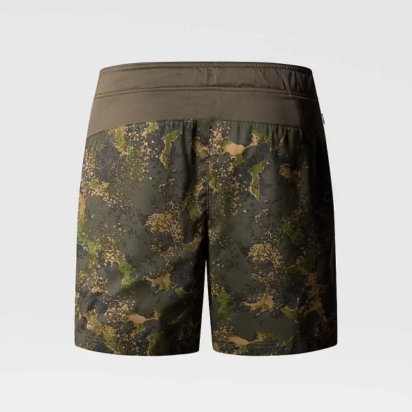 The North Face Men's 24/7 Shorts - Forest Olive Moss Camo Print / New Taupe Green - Image 2