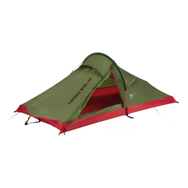 High Peak Siskin 2.0 LW Camping Tent - Green / Red
