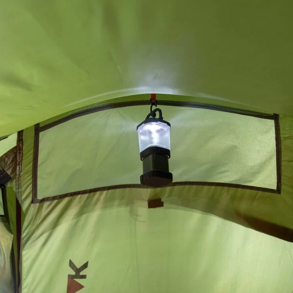 High Peak Siskin 2.0 LW Camping Tent - Green / Red - Image 5
