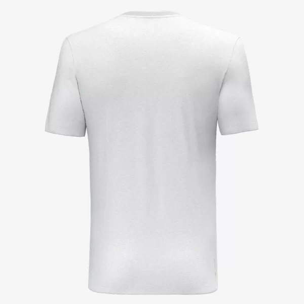 Salewa Men's Pure Eagle Frame Dry T-Shirt - White - Image 2