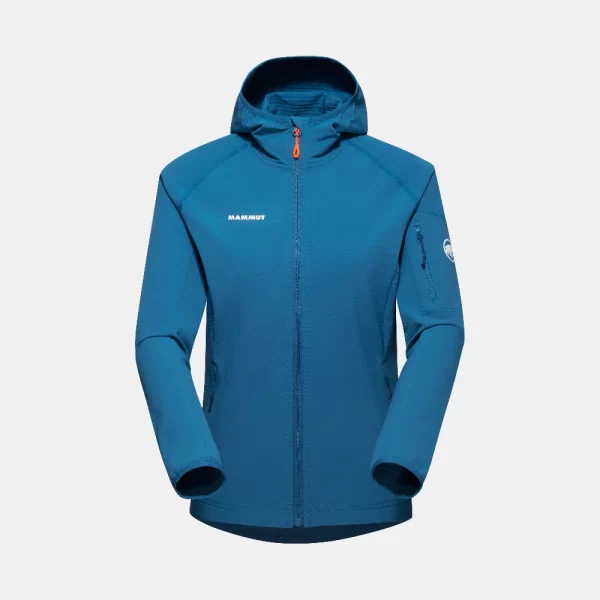 Mammut Women's Madris Light ML Hooded Jacket - Deep ice - Image 4