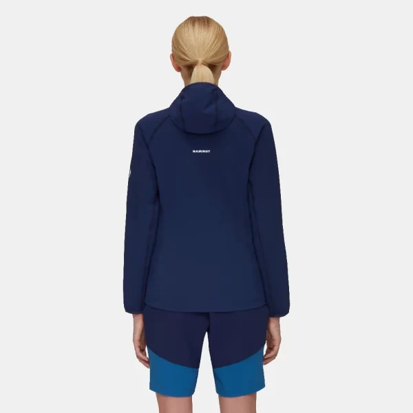 Mammut Women's Madris Light ML Hooded Jacket - Marine - Image 2