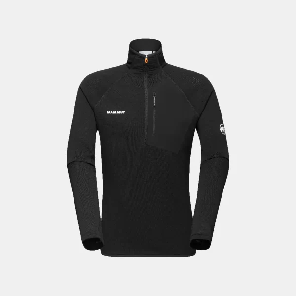 Mammut Men's Aenergy Light ML Half Zip Pull - Black - Image 4