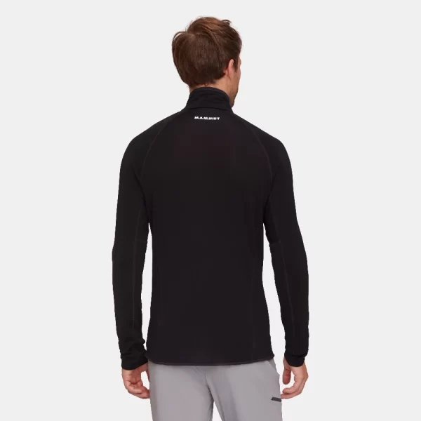Mammut Men's Aenergy Light ML Half Zip Pull - Black - Image 2