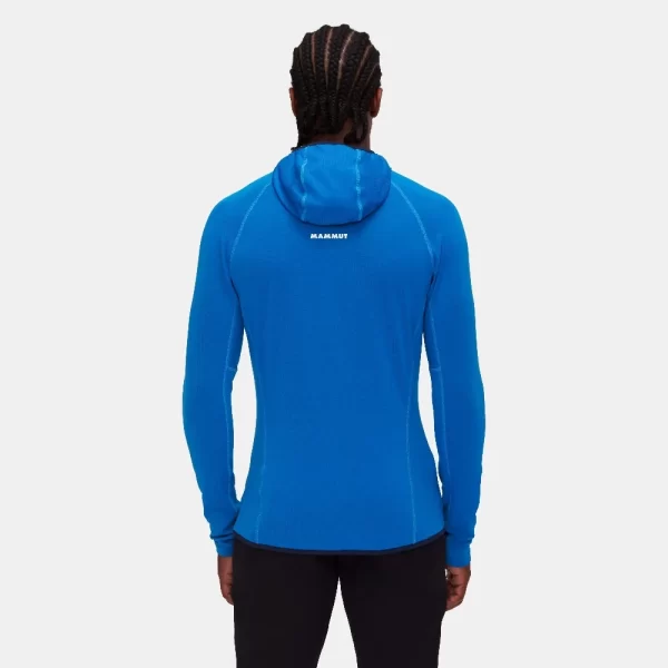 Mammut Men's Aenergy Light ML Hooded Jacket - Azurit / marine - Image 2