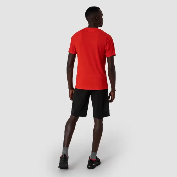 Salewa Men's Pedroc Polartec® Delta® T-Shirt - Red Flame - Image 4