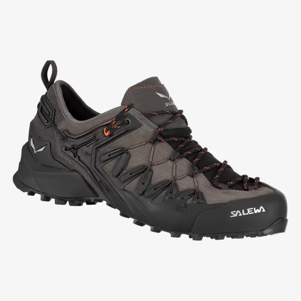 Salewa Wildfire Edge Men's Shoes - Brown Wallnut / Fluo Orange