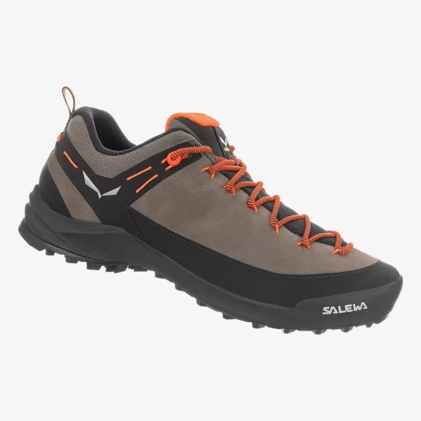 Salewa Men's Wildfire Leather Shoe - Brown Bunge Cord / Black