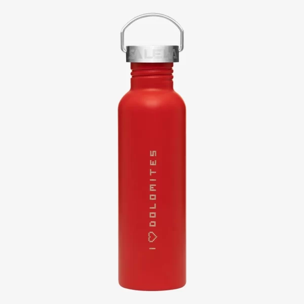 Salewa Aurino Stainless Steel 0,75L Bottle - Flame / Dolomites - Image 2