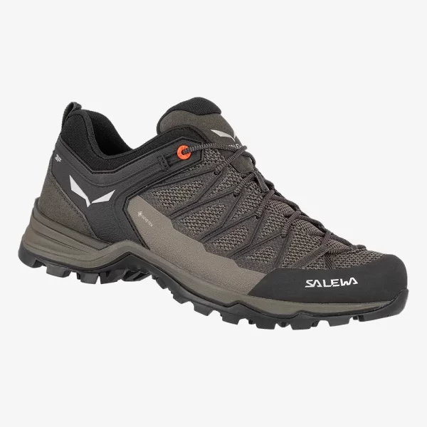 Salewa Men's Mountain Trainer Lite GORE-TEX Shoes - Brown Wallnut / Fluo Orange