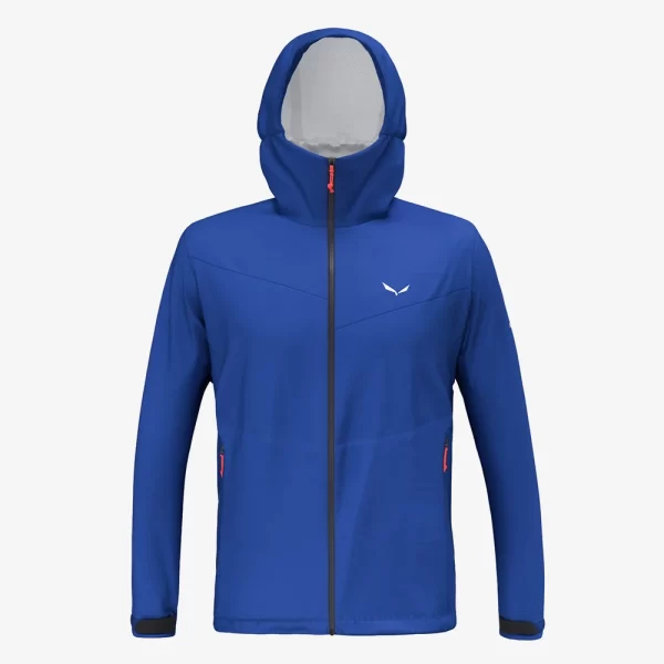 Salewa Men's Puez Aqua 4 2.5L Powertex Jacket - Blue Electric