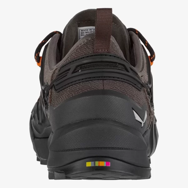Salewa Wildfire Edge Men's Shoes - Brown Wallnut / Fluo Orange - Image 4