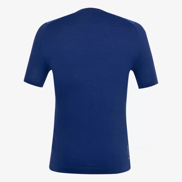 Salewa Men's Agner Merino T-Shirt - Blue Electric - Image 2