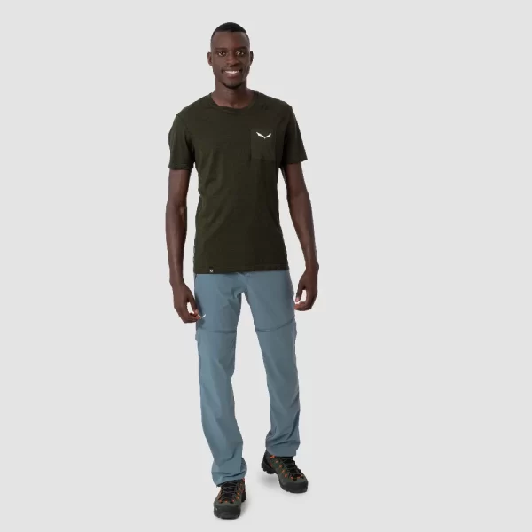 Salewa Men's Talveno 2 Durastretch Zip Off Pant - Java Blue - Image 2