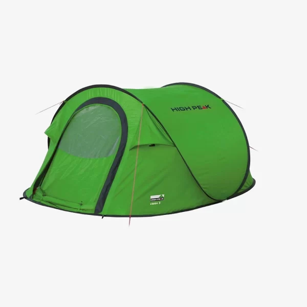 High Peak Vision 3 Pop up Tent - Green / Phantom
