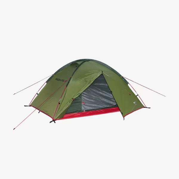 High Peak Woodpecker 3 Tent - Pesto / Red - Image 5