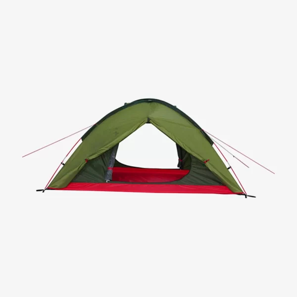 High Peak Woodpecker 3 Tent - Pesto / Red - Image 4